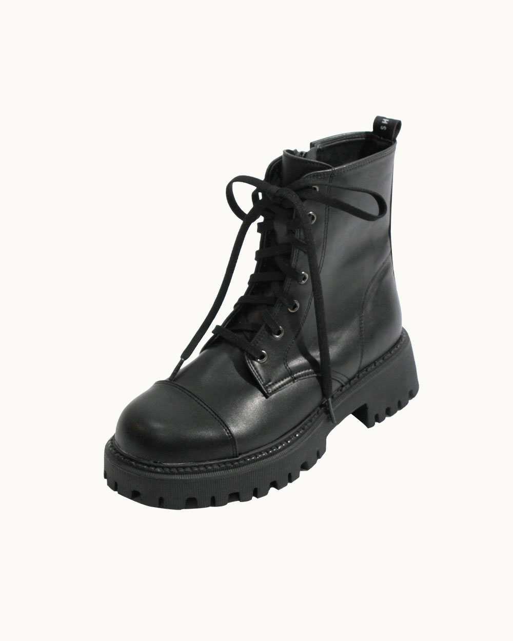 Nadia Lace-Up Walker Boots